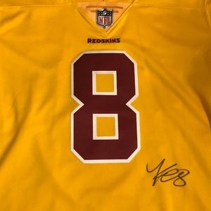 💛Kurt Cousins Redskin Jersey, autographed
